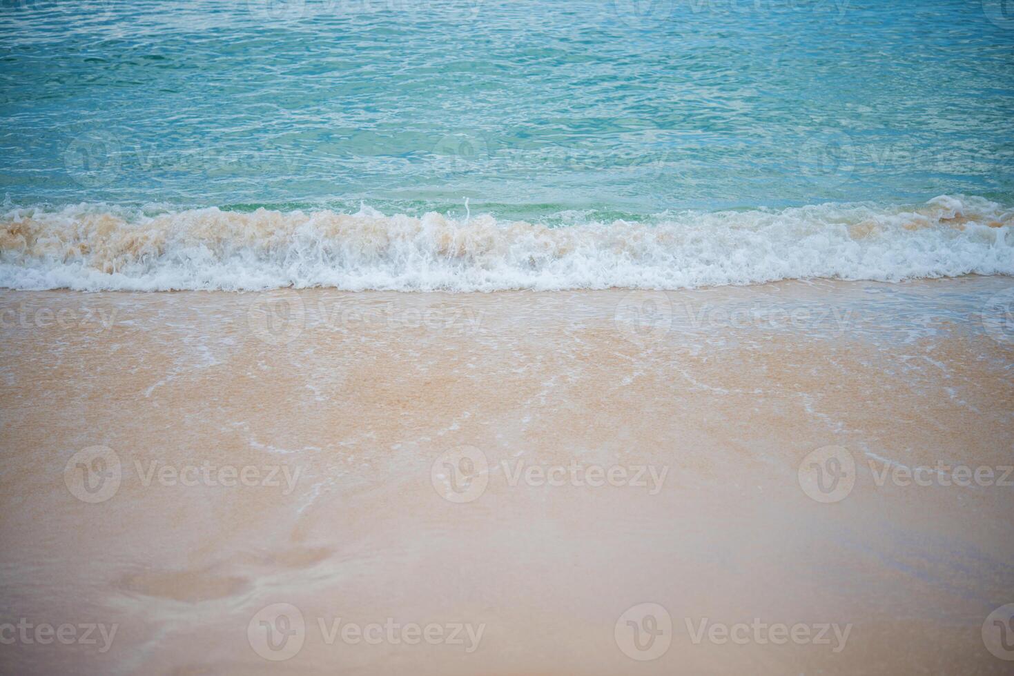 Sea view Wave  Sand beach background photo