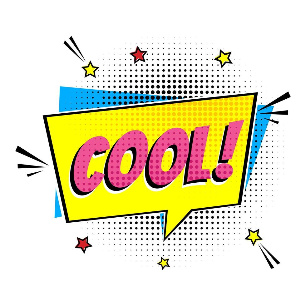 Comic Lettering Summer In The Speech Bubbles Comic Style Flat Design. Dynamic Pop Art Vector Illustration Isolated On Rays Background. Exclamation Concept Of Comic Book Style Pop Art Voice Phrase.