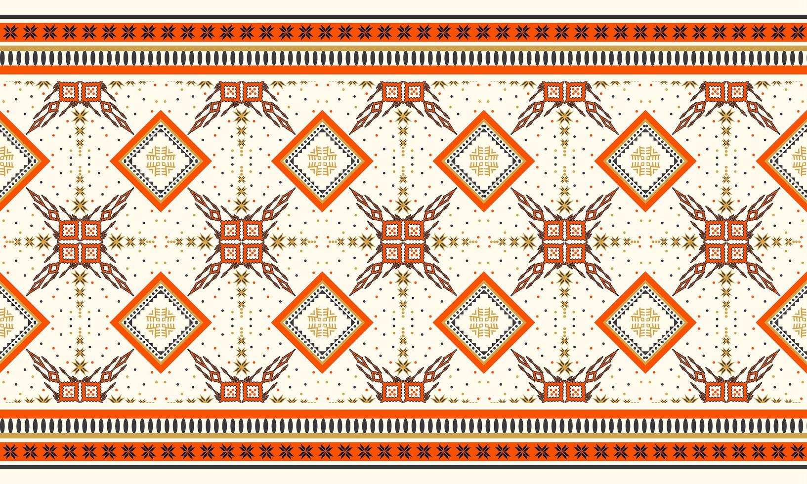 Geometric ethnic oriental seamless pattern traditional Design for background,carpet,wallpaper,clothing,wrapping,Batik,fabric,Vector illustration.embroidery style. vector