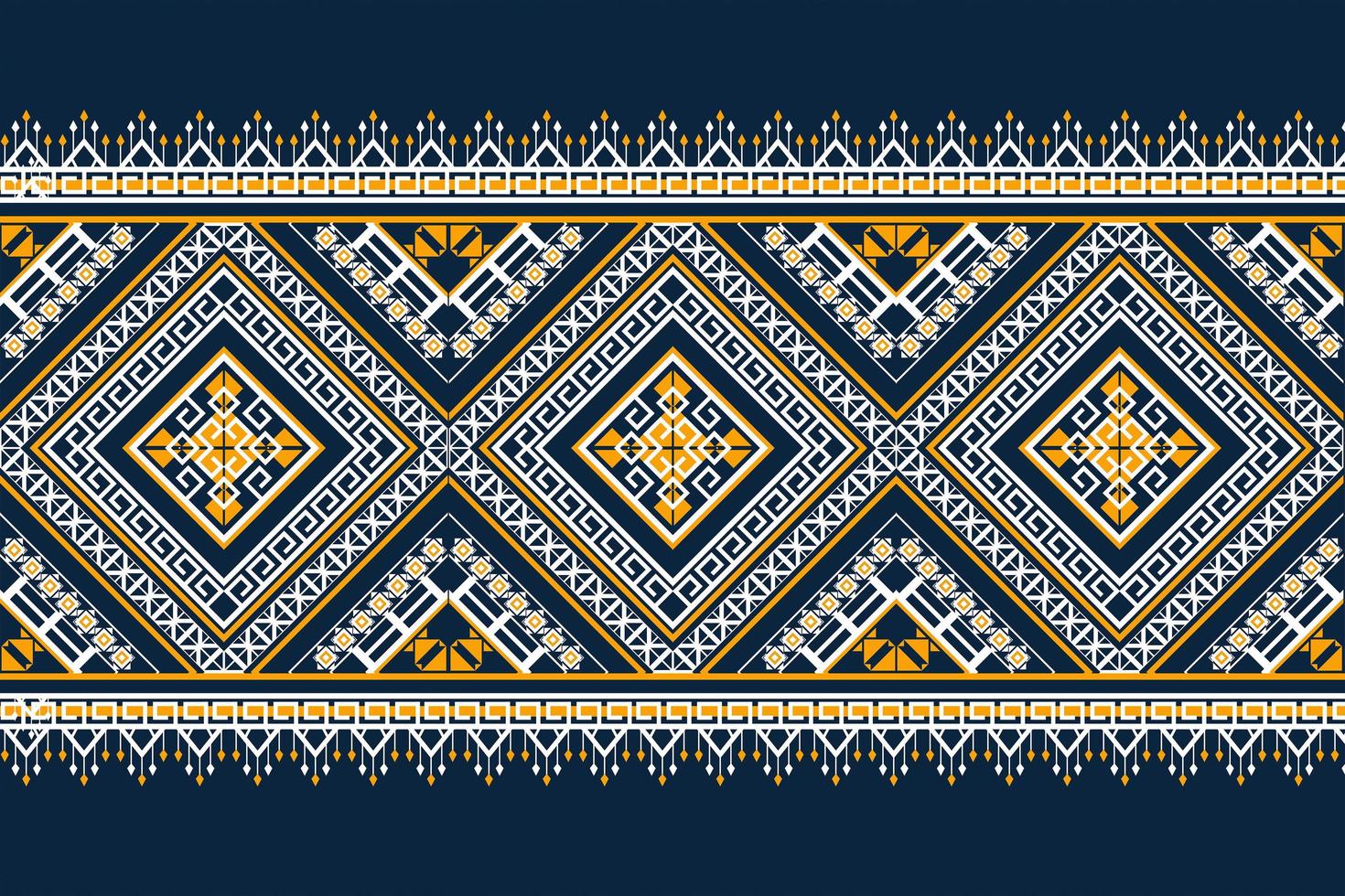 Geometric ethnic pattern seamless. vector