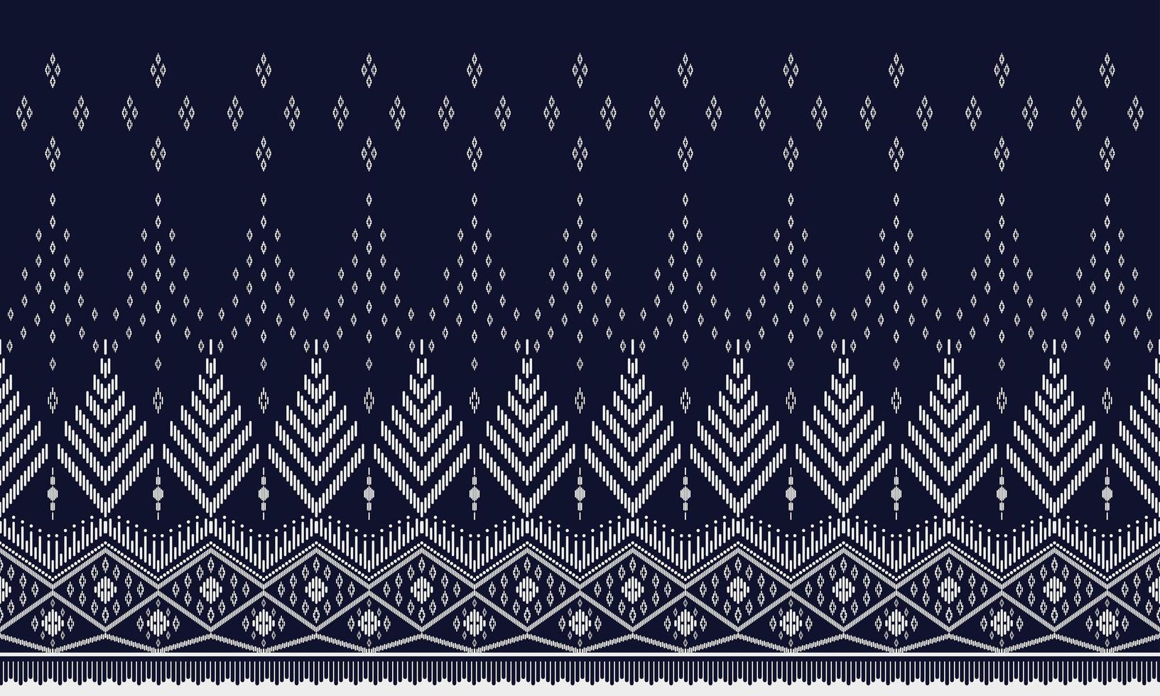 patrón étnico geométrico oriental. patrón sin costuras. diseño para tela, cortina, fondo, alfombra, papel tapiz, ropa, envoltura, batik, tela, ilustración vectorial. patrón de orzuelo vector