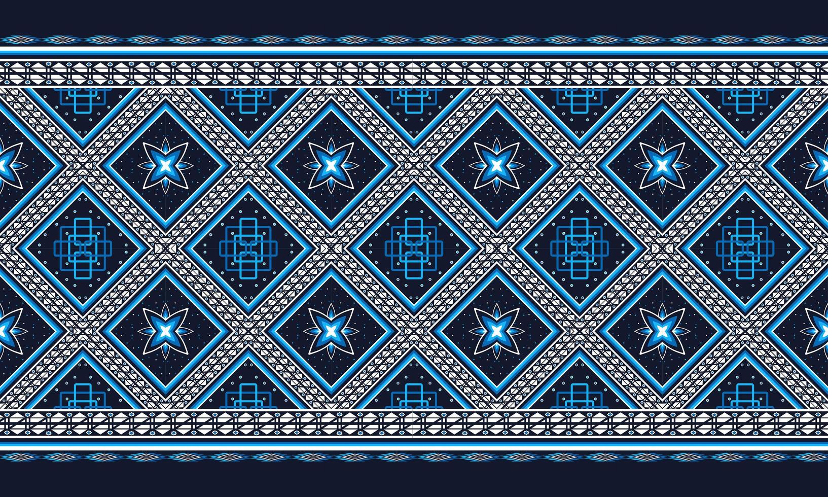 Abstract ethnic geometric pattern design for background or wallpaper. vector