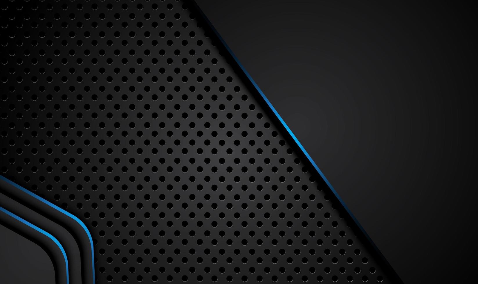 Black blue background. vector