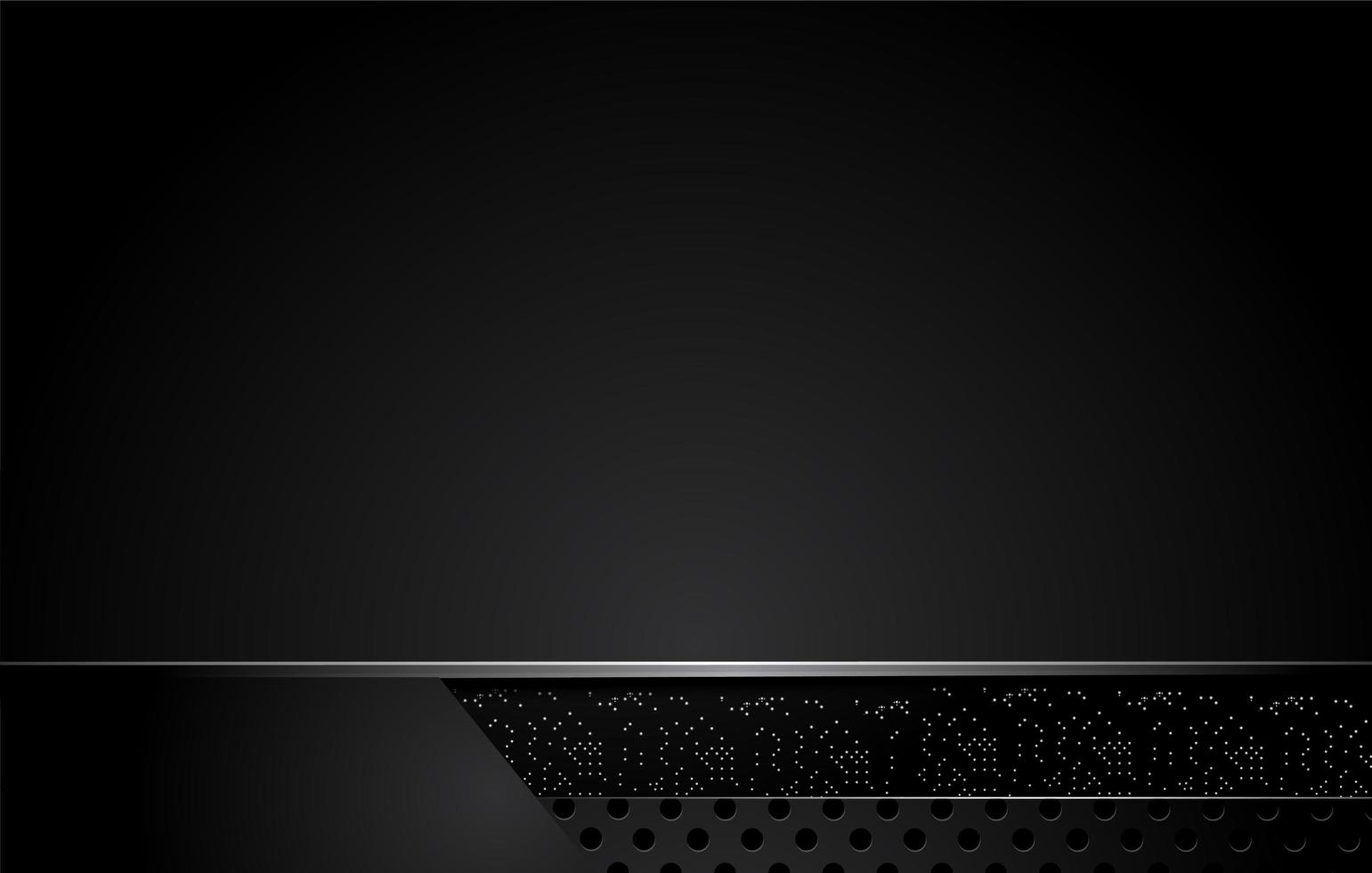 black Abstract business background.Vector design. vector