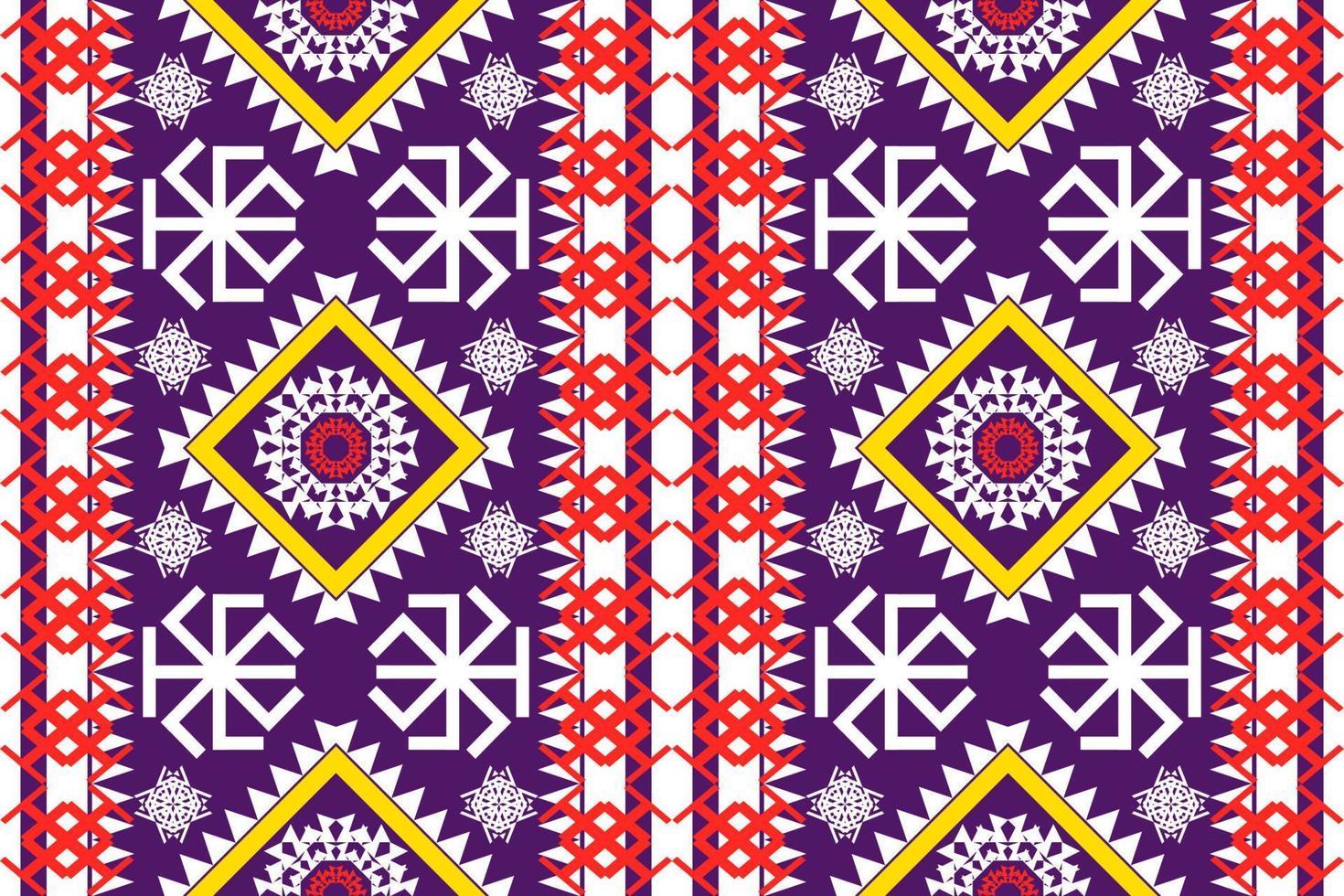 Geometric ethnic oriental traditional pattern.Figure tribal embroidery style.Design for wallpaper,clothing,wrapping,fabric,vector illustration vector