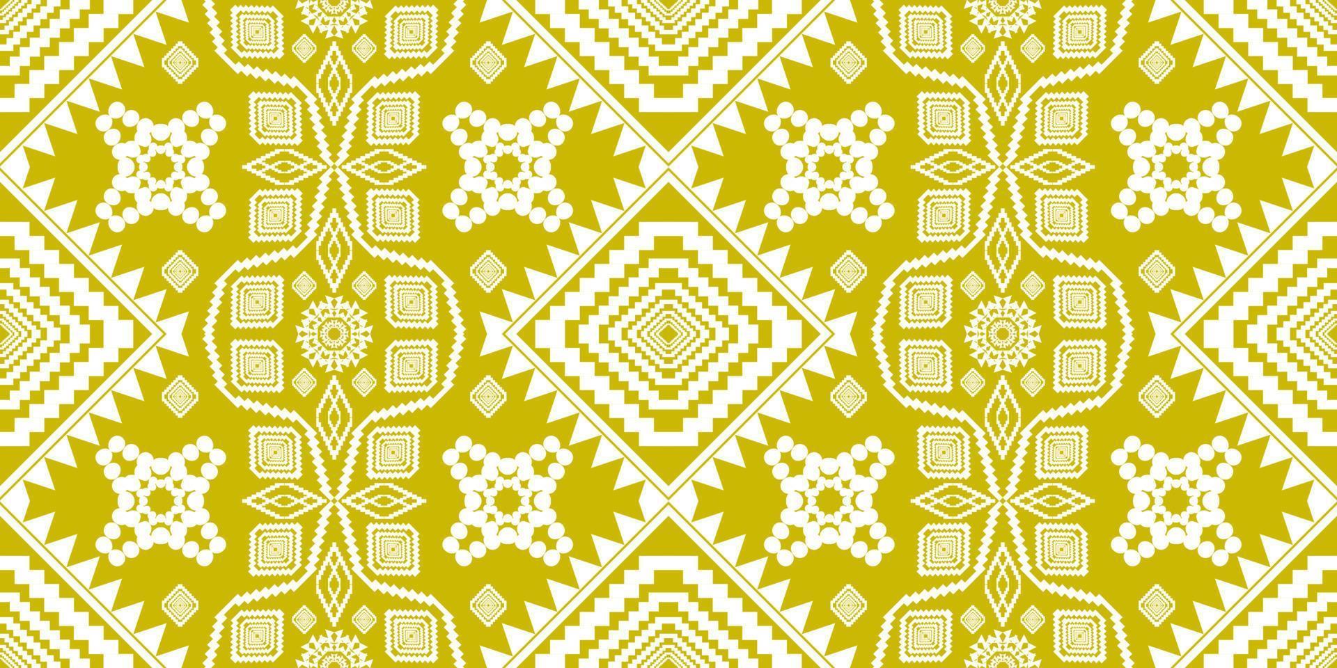 Geometric ethnic oriental traditional pattern.Figure tribal embroidery style.Design for wallpaper,clothing,wrapping,fabric,vector illustration vector