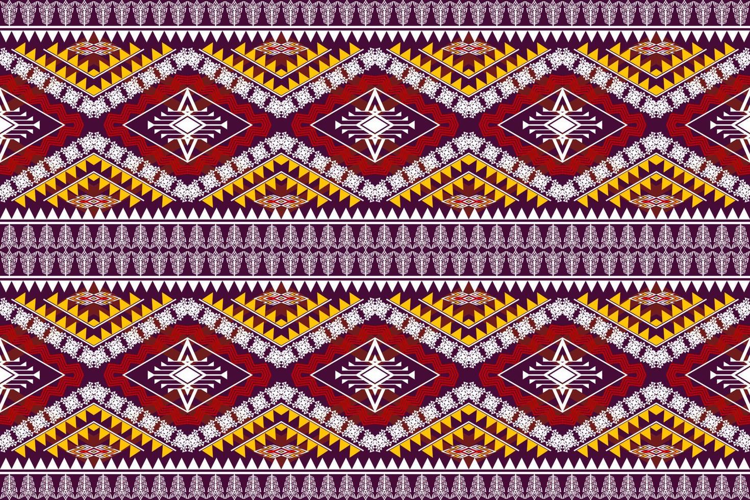 Geometric ethnic oriental traditional pattern.Figure tribal embroidery style.Design for wallpaper,clothing,wrapping,fabric,vector illustration vector