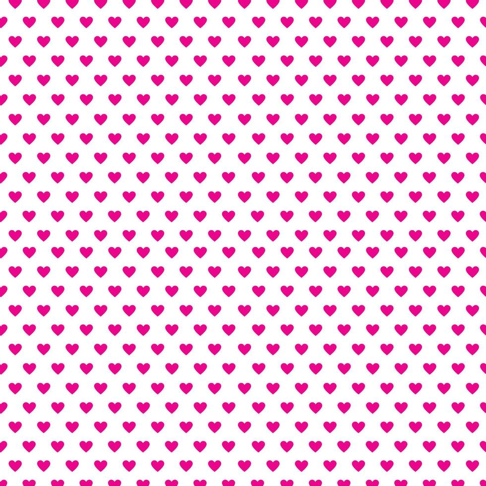 Pink hearts seamless pattern design for valentine's day and love concept. vector