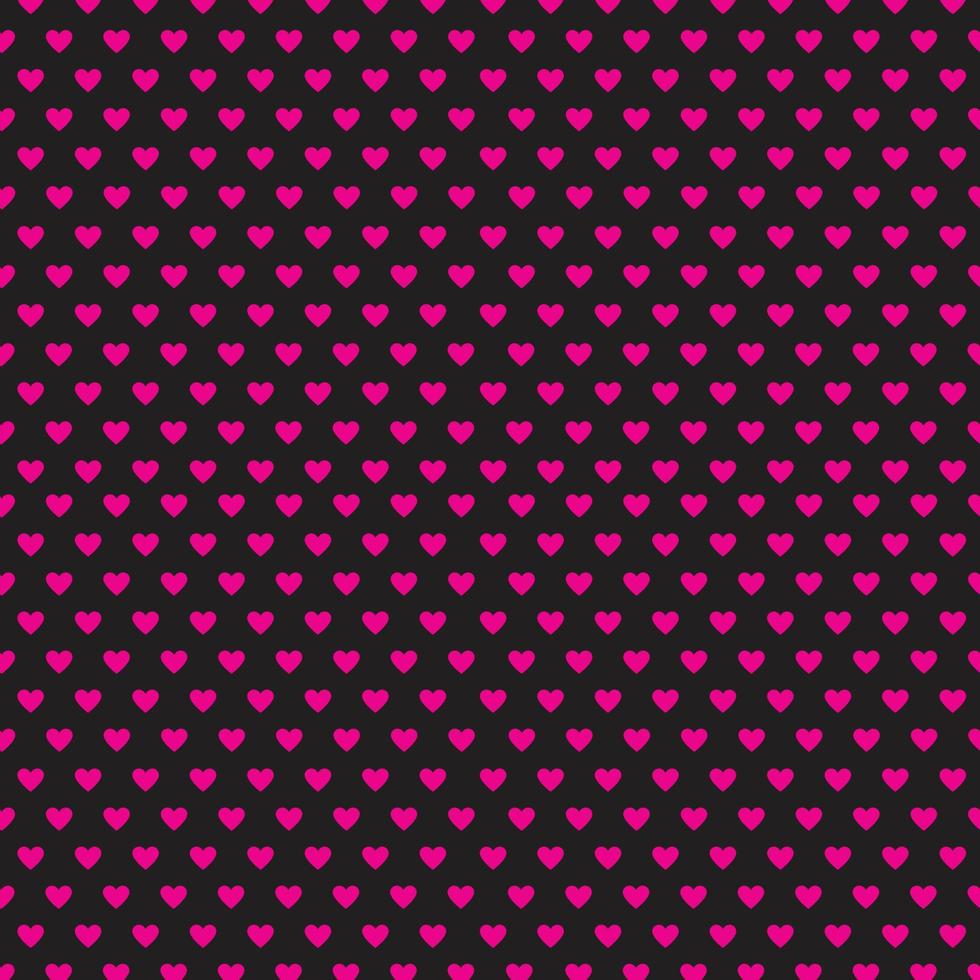 Pink hearts seamless pattern design for valentine's day and love concept. vector