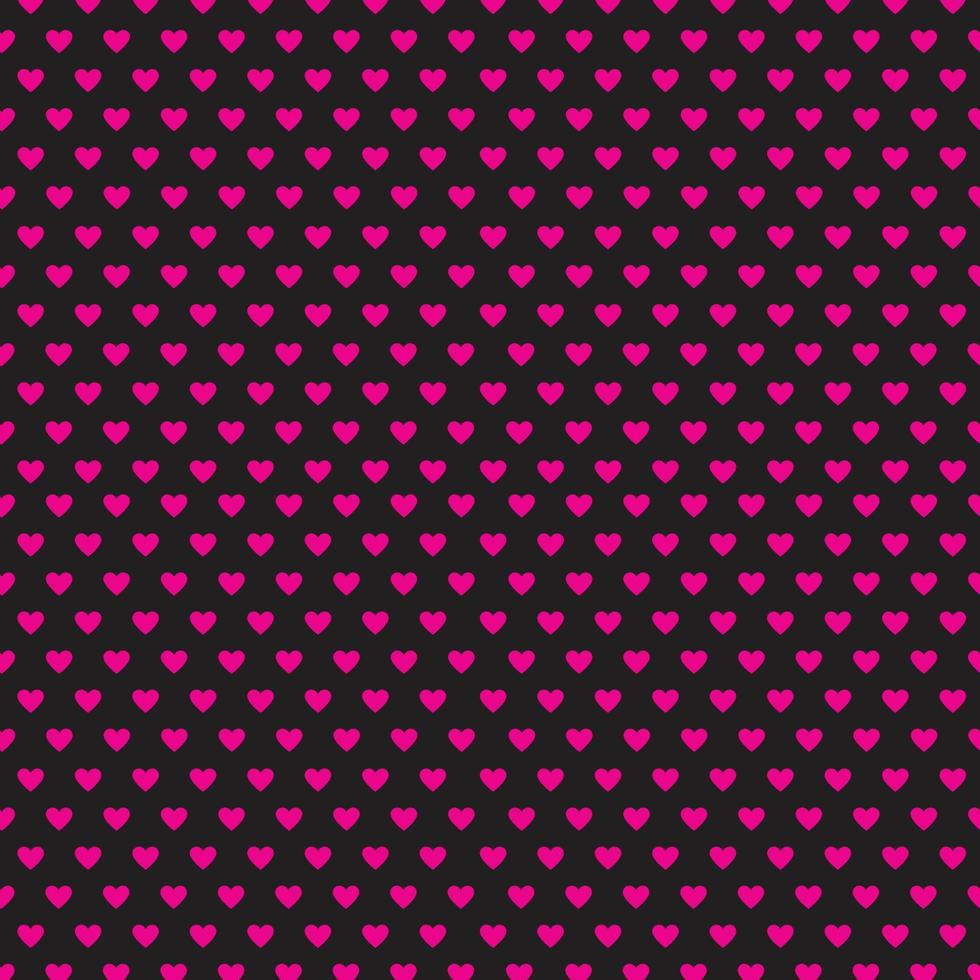 Pink hearts seamless pattern design for valentine's day and love concept. vector