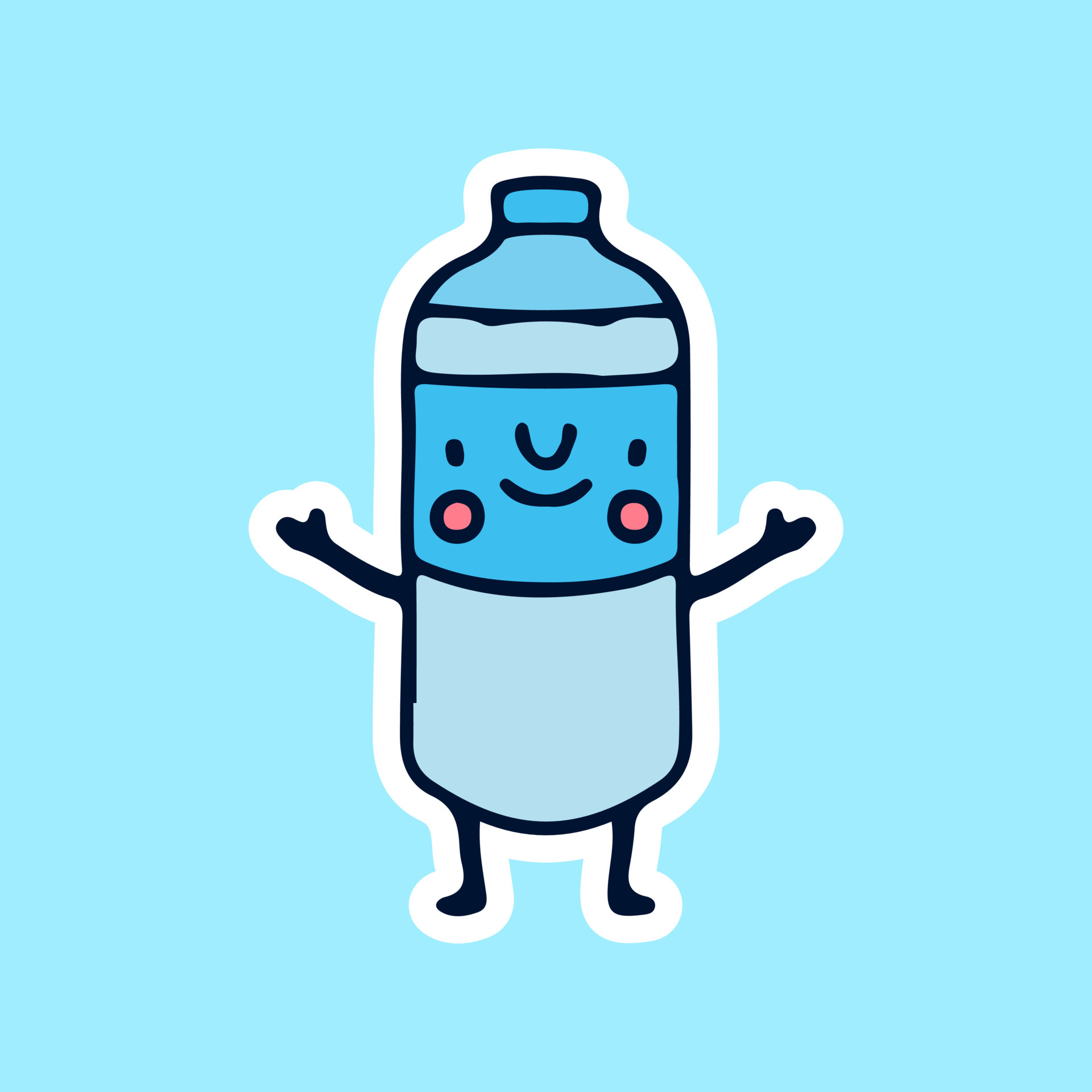 Cute water in bottle cartoon doodle. illustration for t shirt poster logo sticker or apparel merchandise. 5456988 Vector Art at Vecteezy Cute water in bottle cartoon doodle. illustration for t shirt poster logo sticker or apparel merchandise. 5456988 Vector Art at Vecteezy