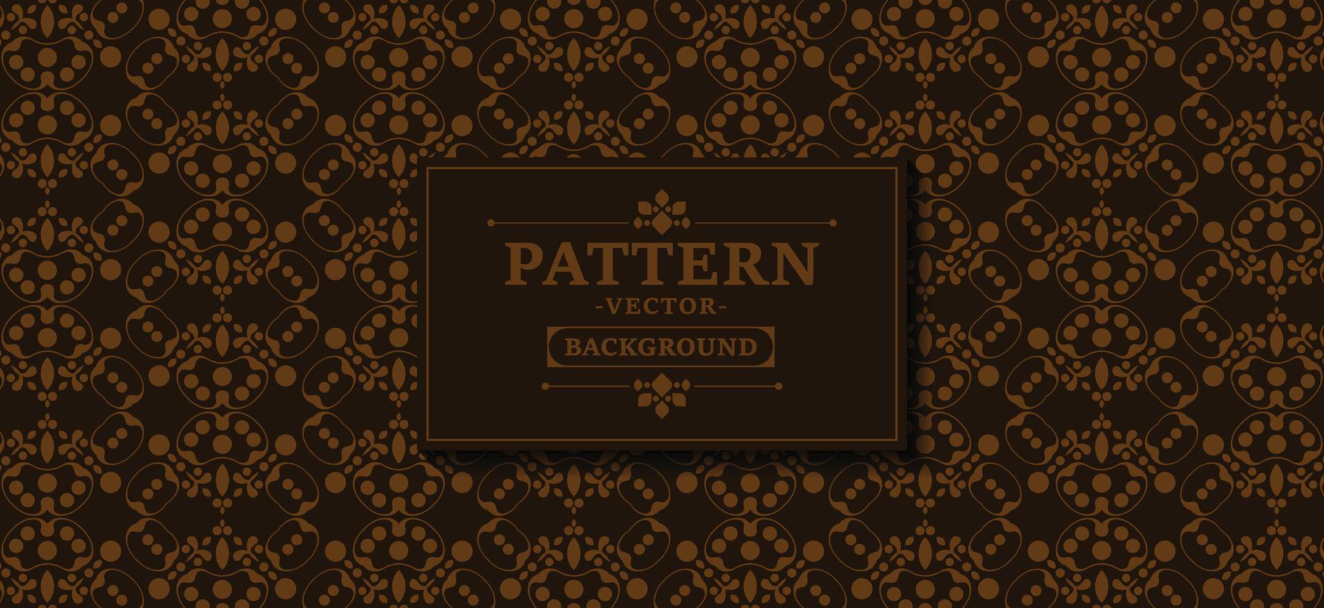 elegante patrón vintage fondo verde vector