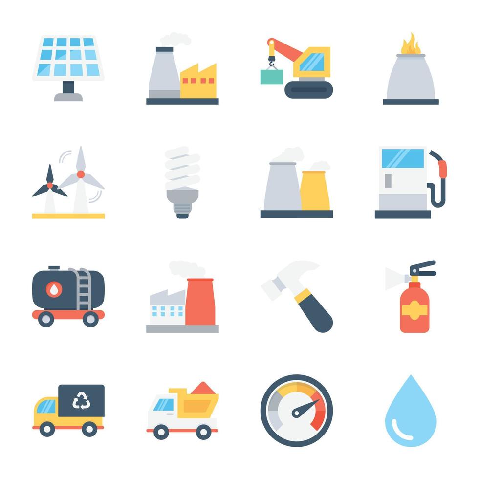 Trendy Industrial Concepts vector