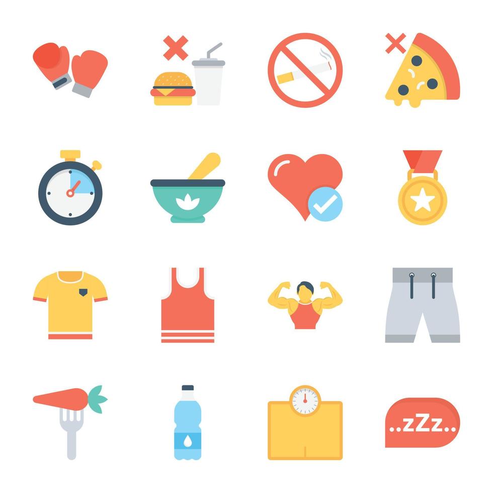 Trendy Bodybuilder Concepts vector