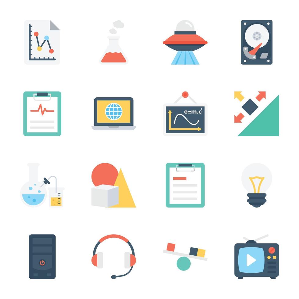 Trendy Technology Concepts vector