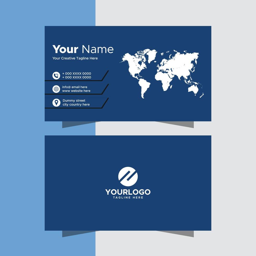 Creative Business Card vector