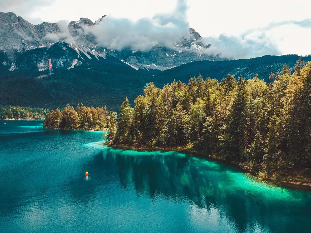 Lake Eibsee in Bavaria photo