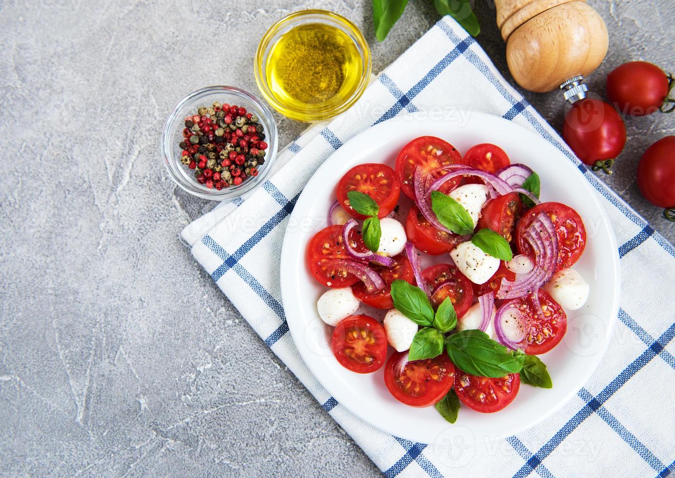 Italian caprese salad photo