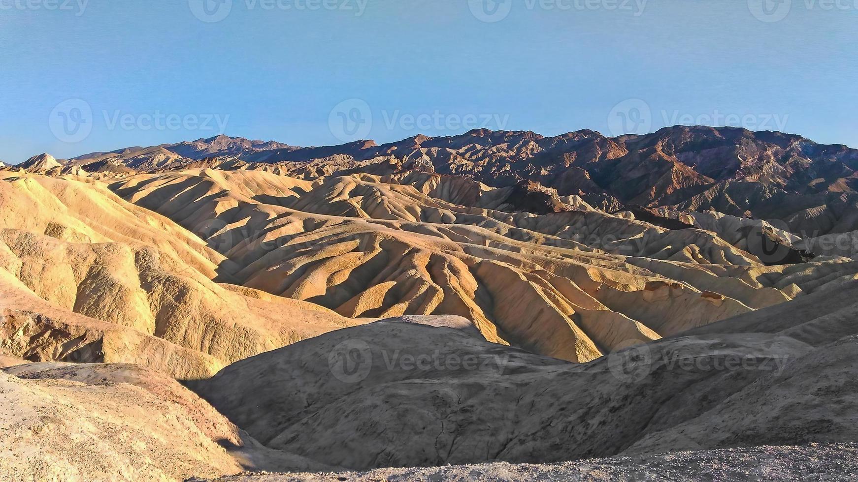 landscape of the Death Valley mountain ranges in the United States travel reportage photo