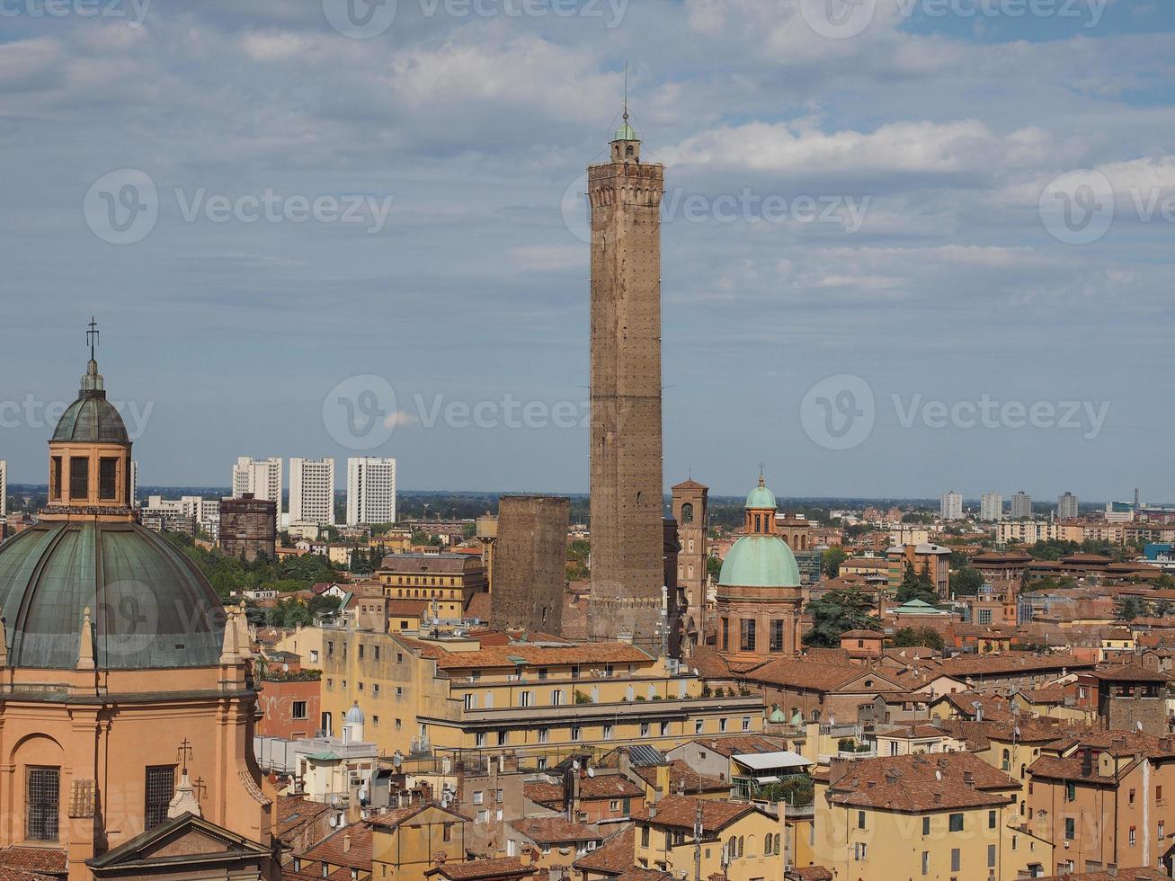 Aerial view of Bologna photo