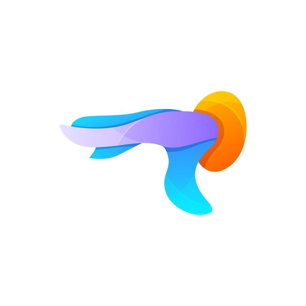 hand logo design vector