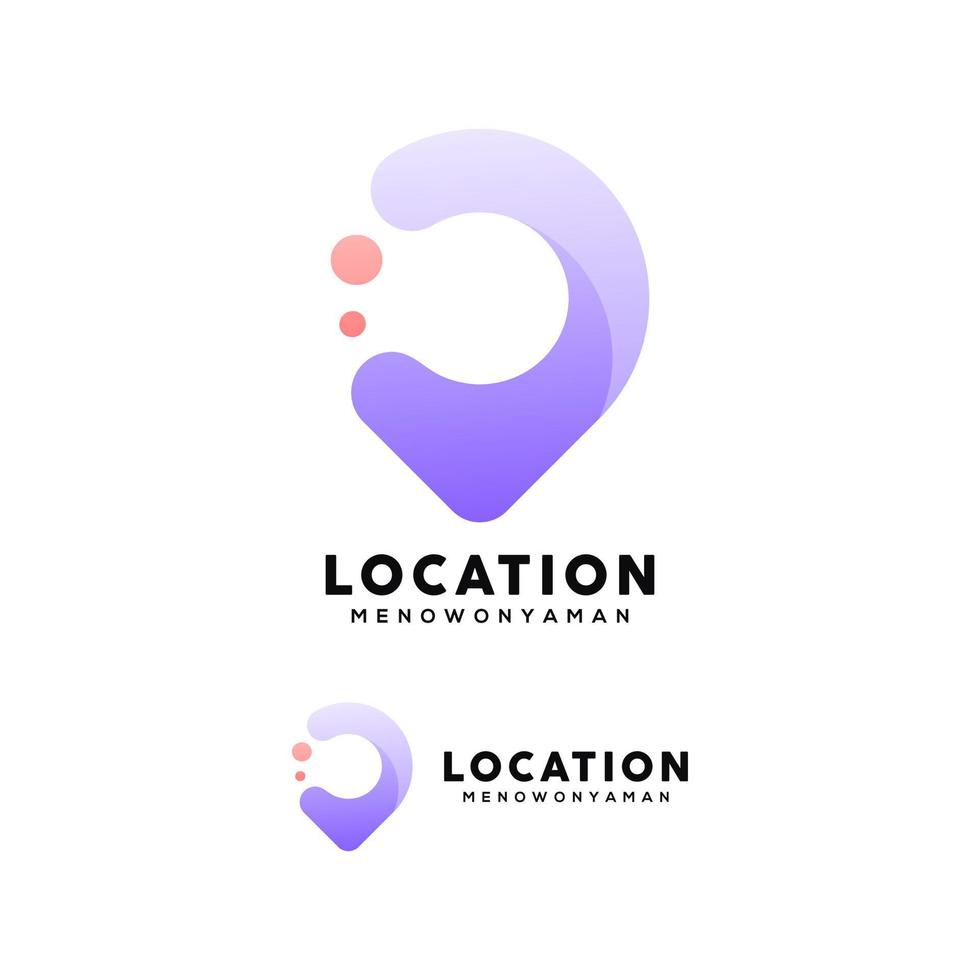 location logo design vector