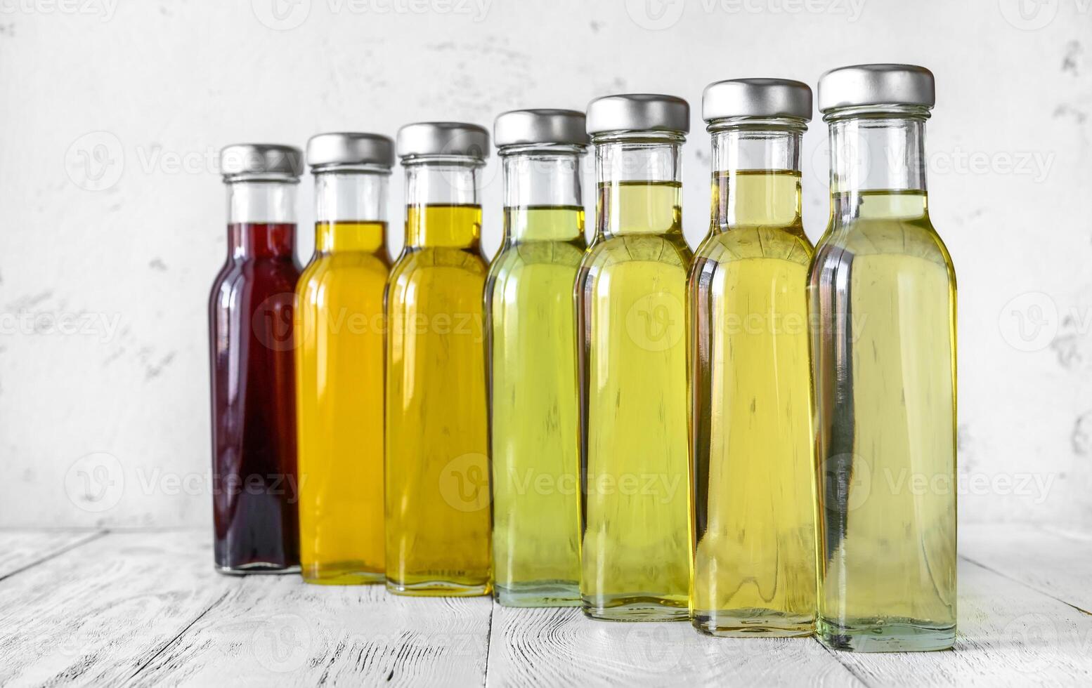 Assortment of vegetable oils 5462982 Stock Photo at Vecteezy