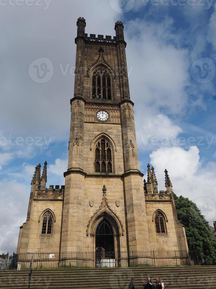 Iglesia de San Lucas en Liverpool. foto