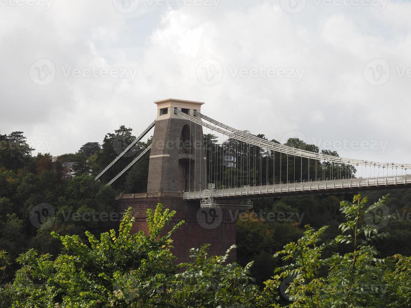 Puente colgante de Clifton en Bristol foto