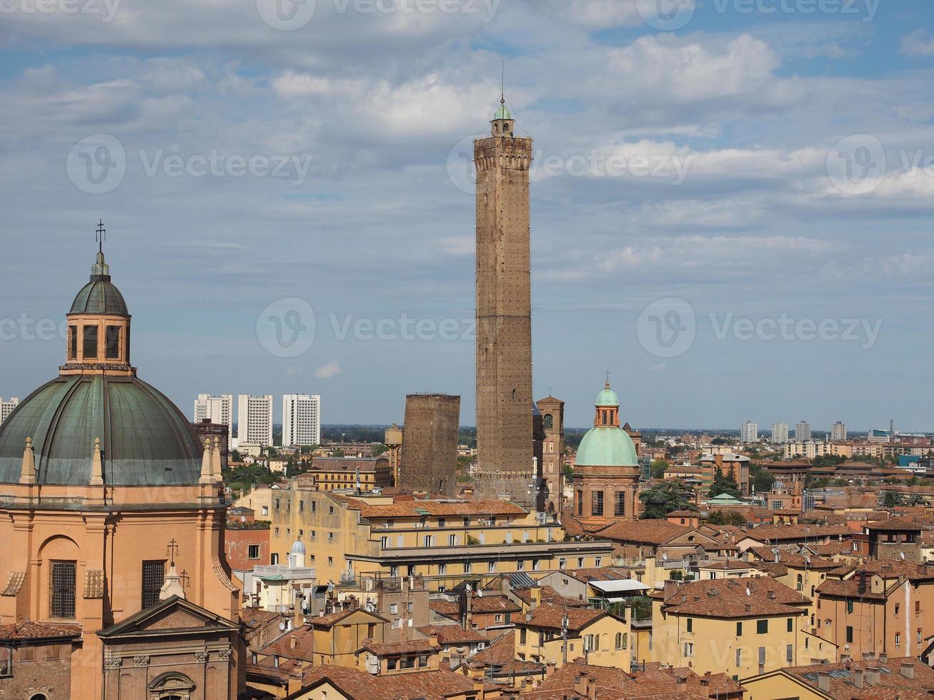 Aerial view of Bologna photo