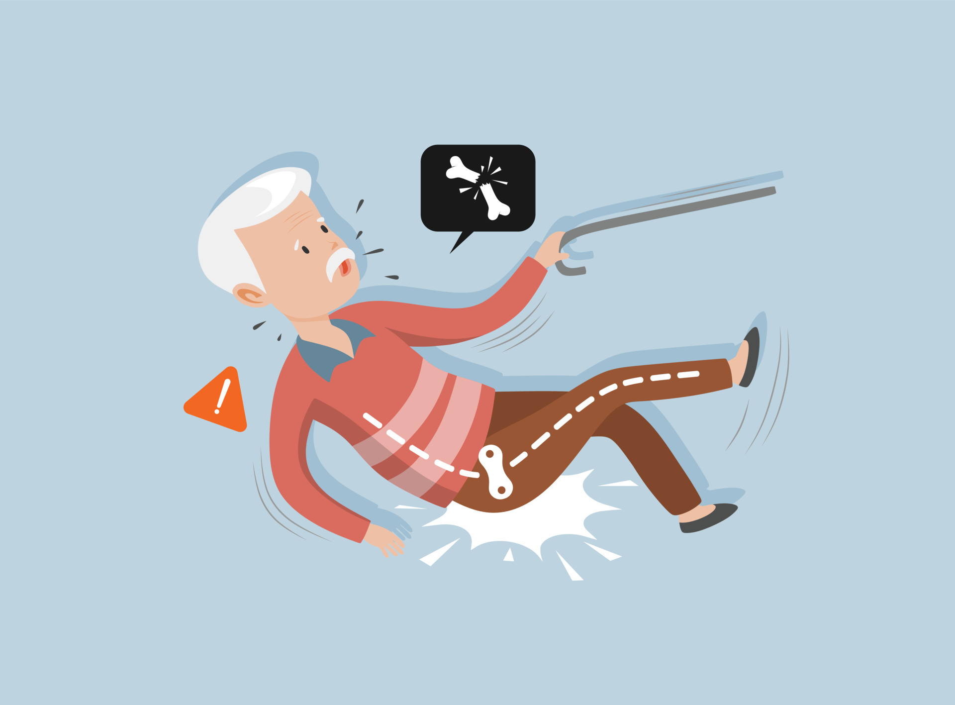 old man falling down and get bone fracture cartoon character 5464155 Vector Art at Vecteezy old man falling down and get bone fracture cartoon character 5464155 Vector Art at Vecteezy