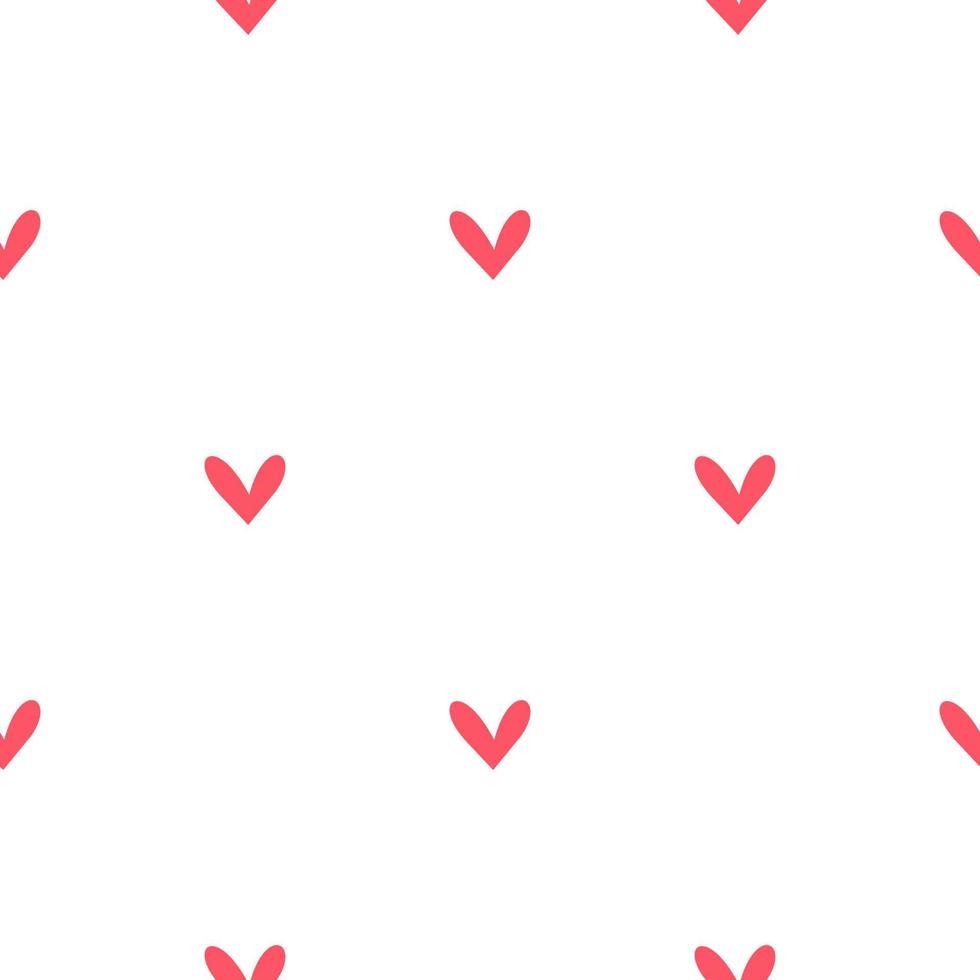 Pink pattern of random hearts. Background for postcards and banners vector