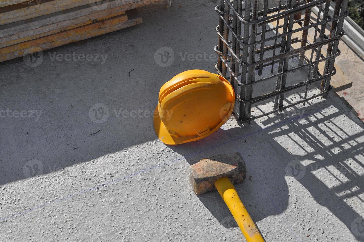 Reinforcement steel rebar photo