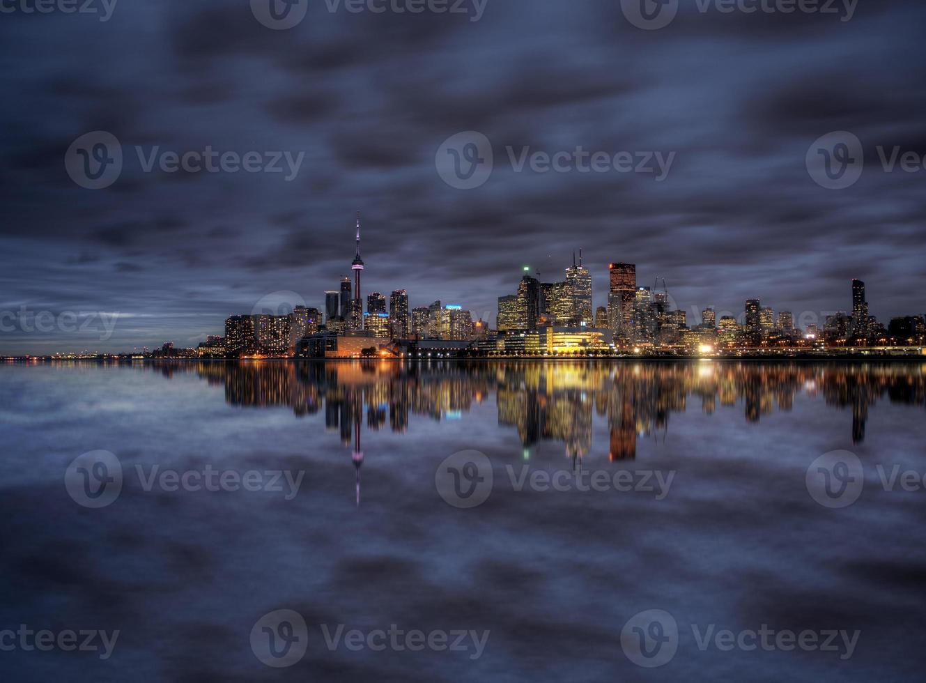 Night Shot Toronto City photo
