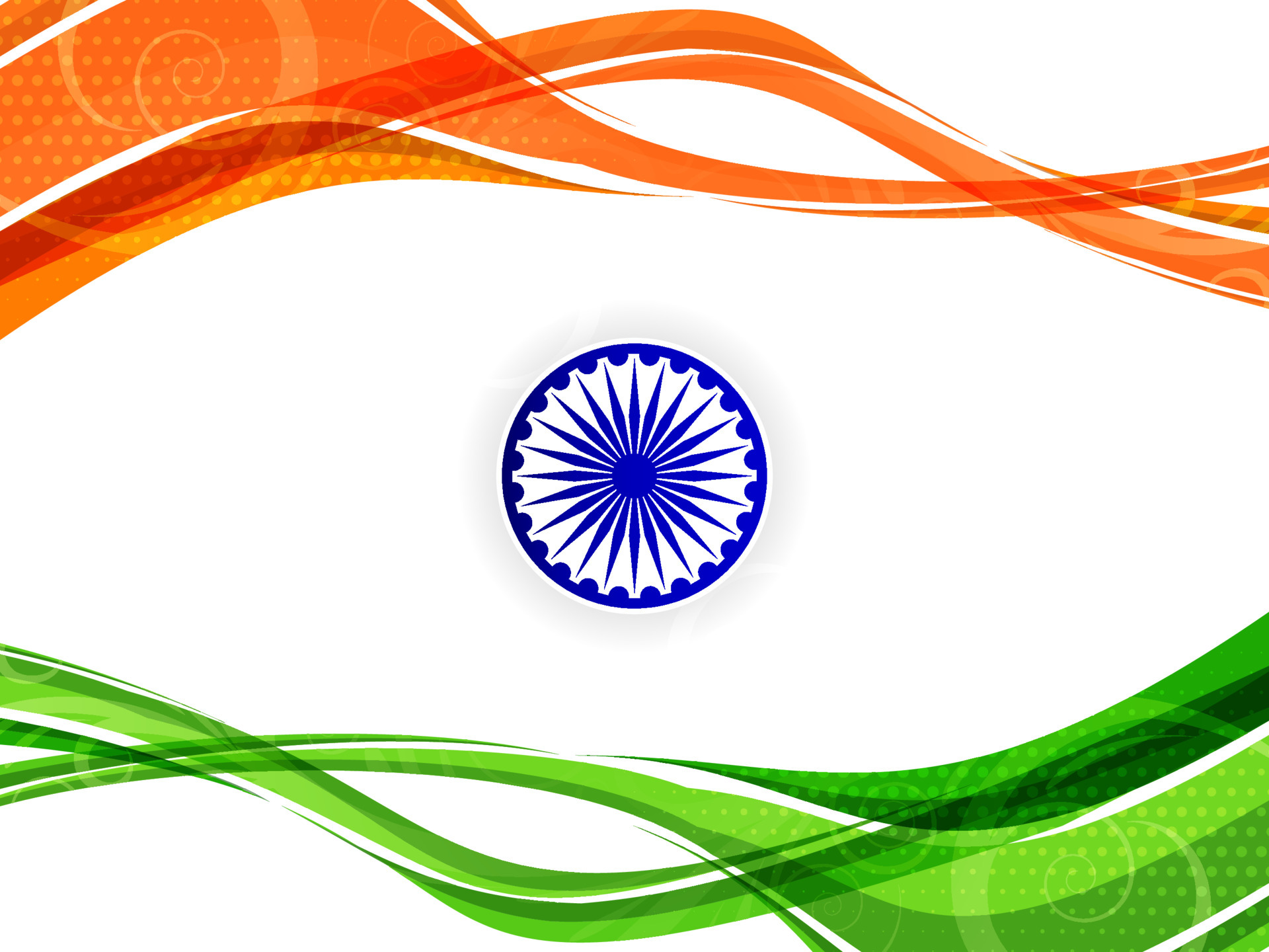 Indian flag theme tricolor Republic day wave style greeting background  5465995 Vector Art at Vecteezy