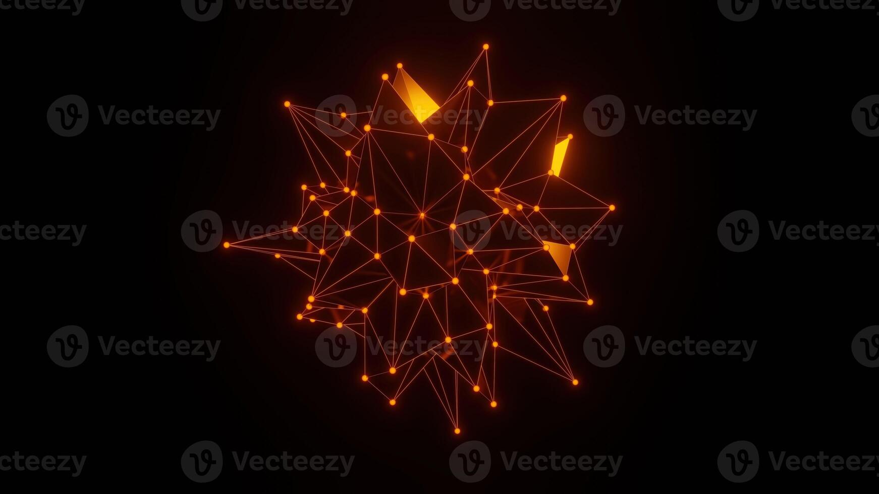 abstract background of Sci Fi Modern Futuristic line internet connection , 3D illustration rendering photo