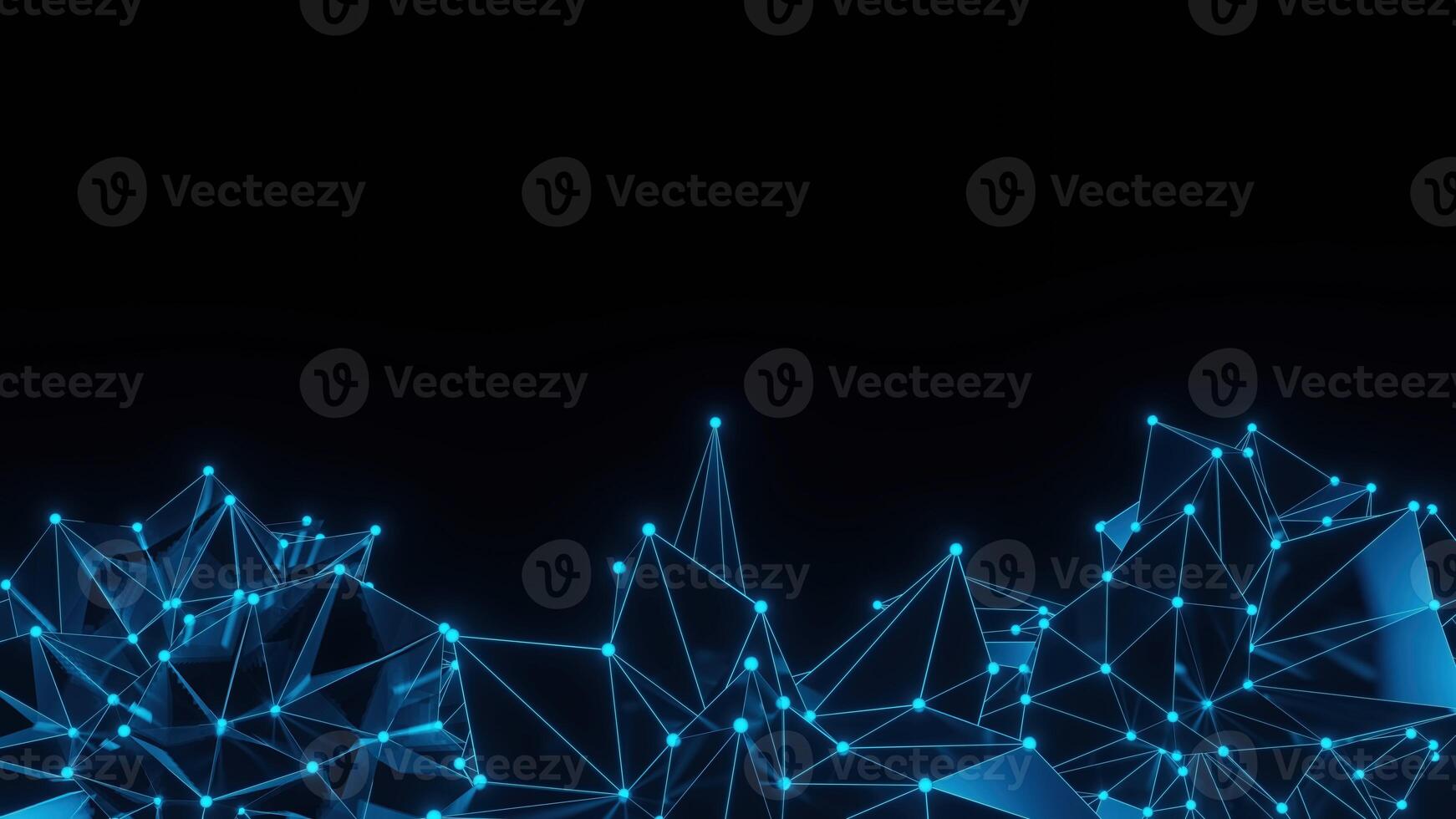 abstract background of Sci Fi Modern Futuristic line internet connection , 3D illustration rendering photo