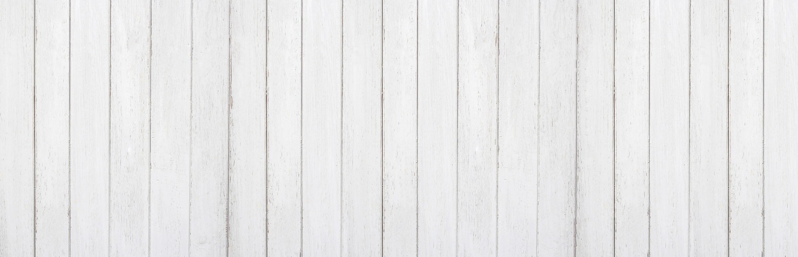 Panorama of Wood plank white timber texture and seamless background photo