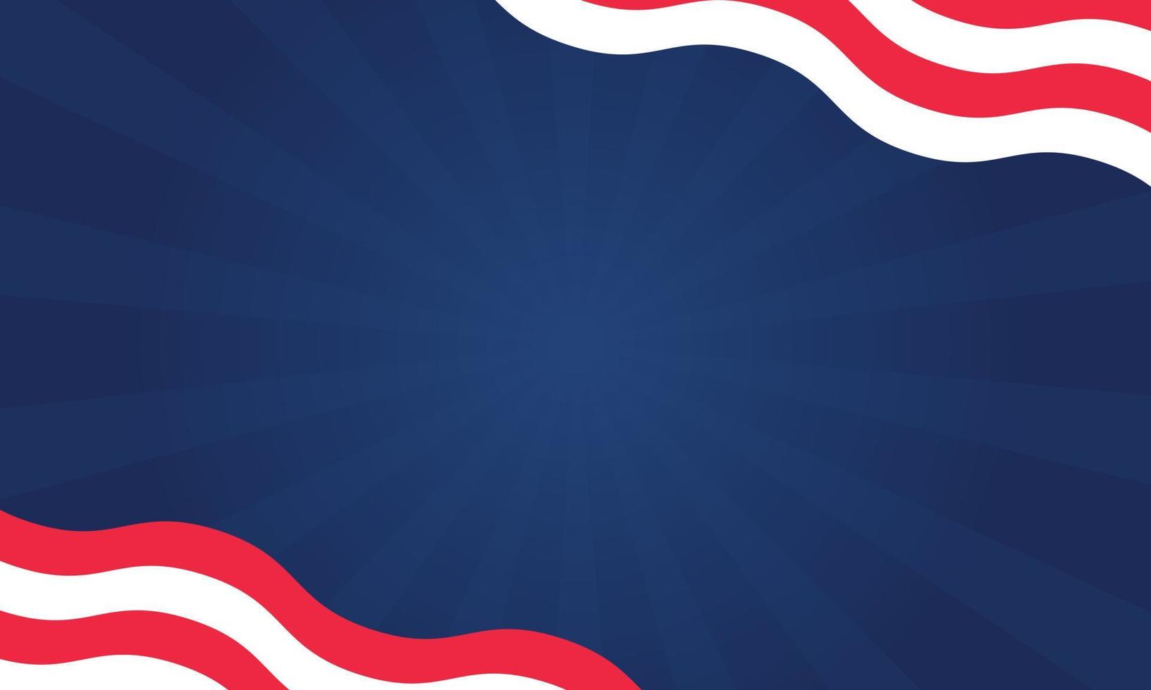 Happy President's Day Background with Copy Space. vector