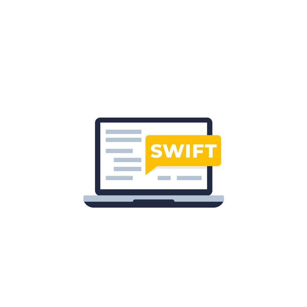 Swift programming, vector icon 5467044 Vector Art at Vecteezy