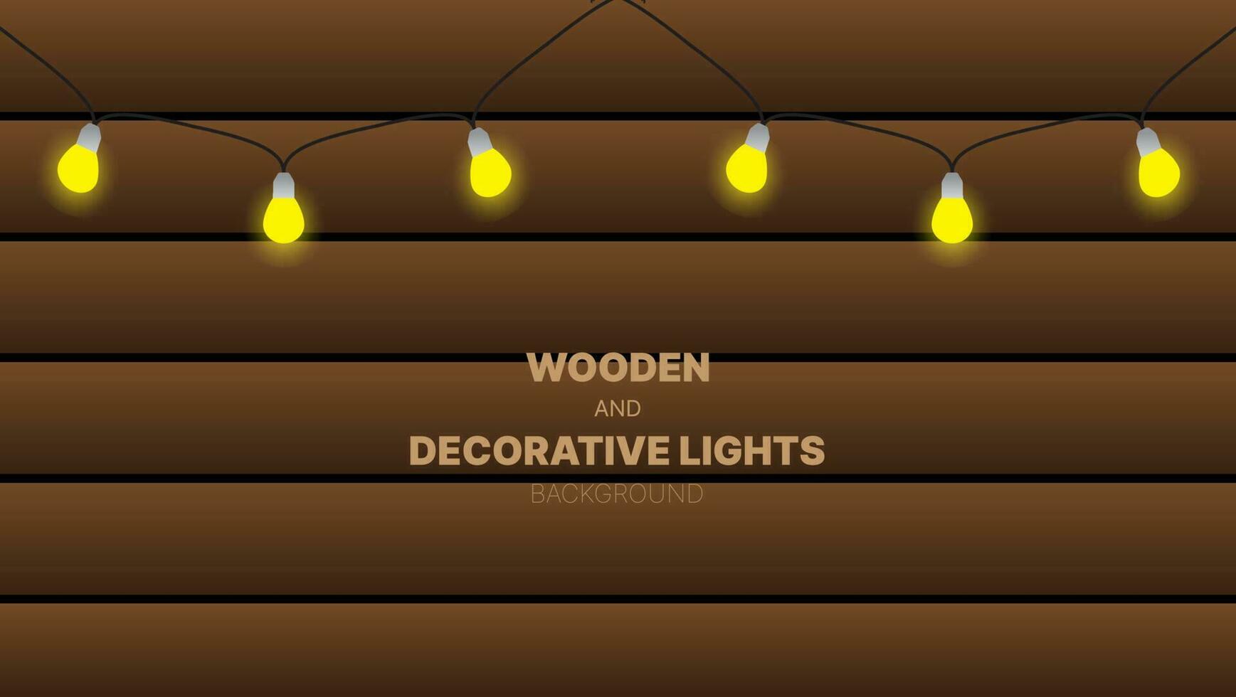 wooden and decorative light background with copy space.vector illustration vector