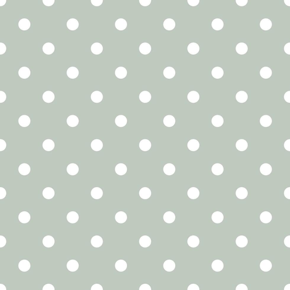 Seamless background with pastel polka dots vector