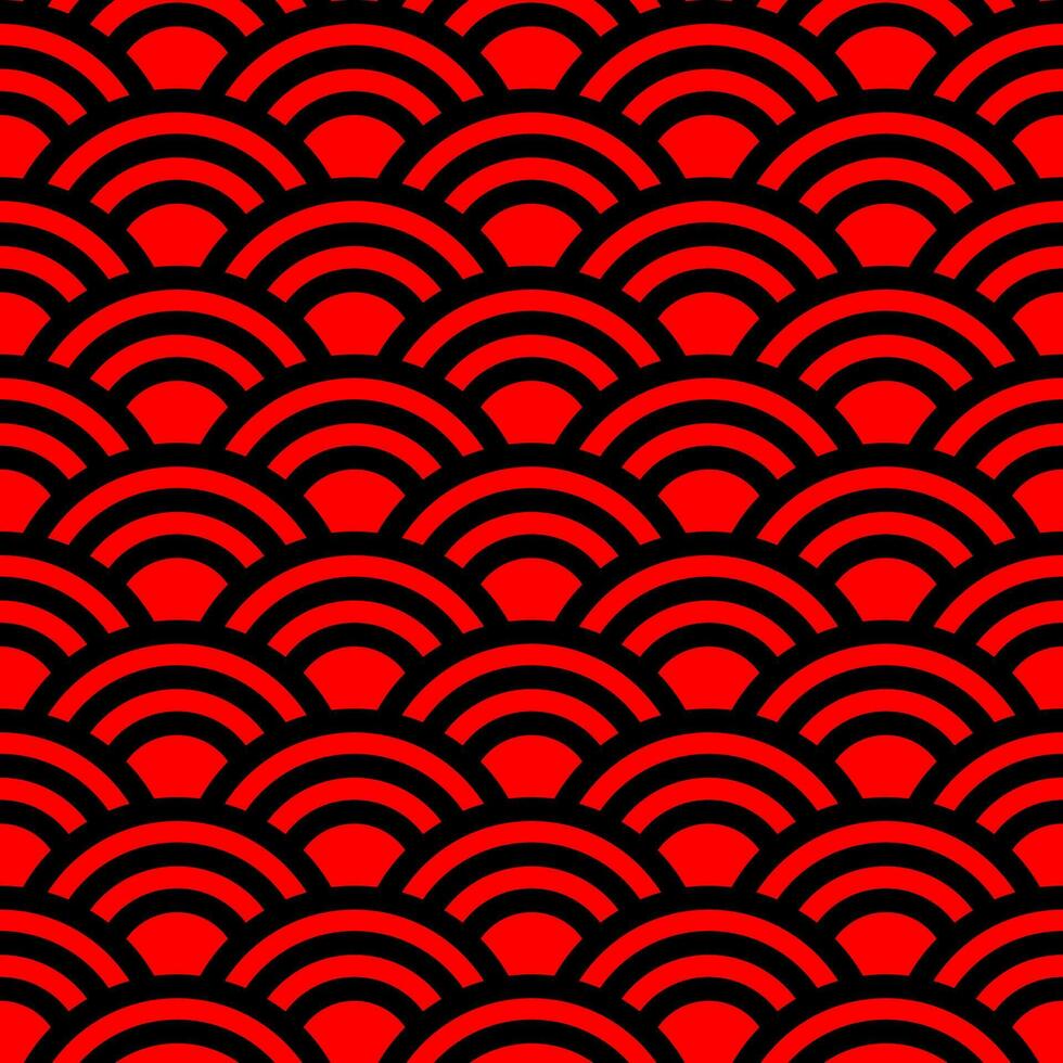 The scale background is colored suitable for Chinese New Year. vector