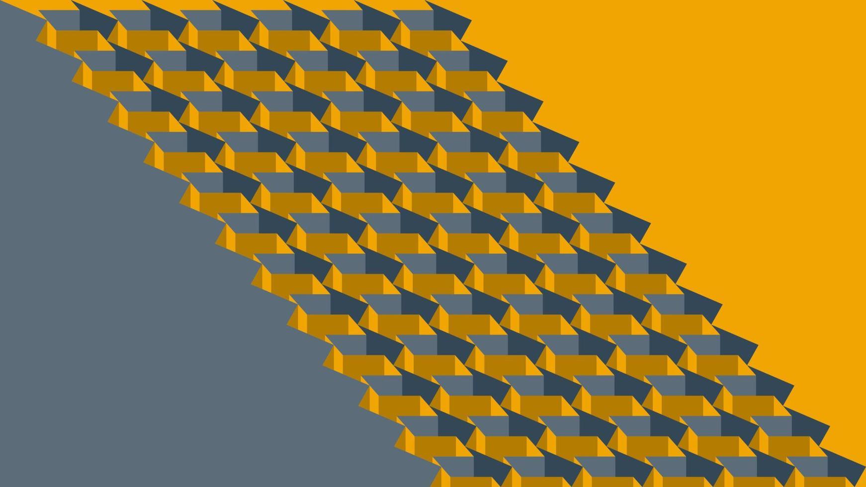 Abstract geometric texture with arrow shapes. vector