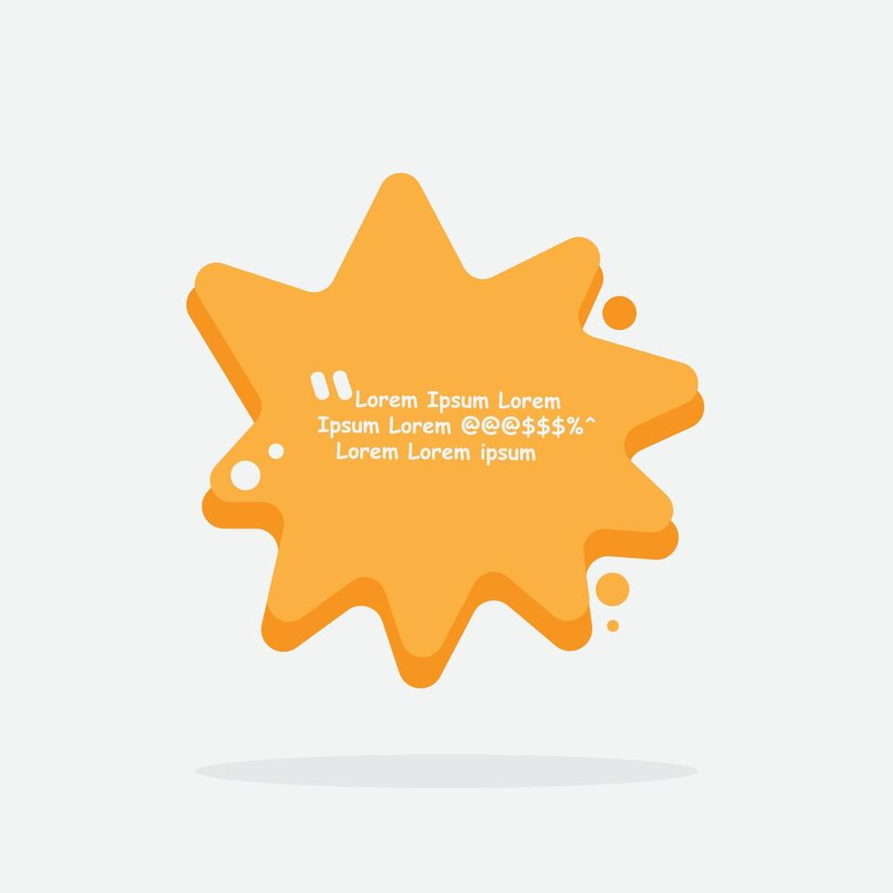 modern organic shapes. Fluid vector trendy elements. Template graphics with geometric speech bubbles and banners with frames to put your own text