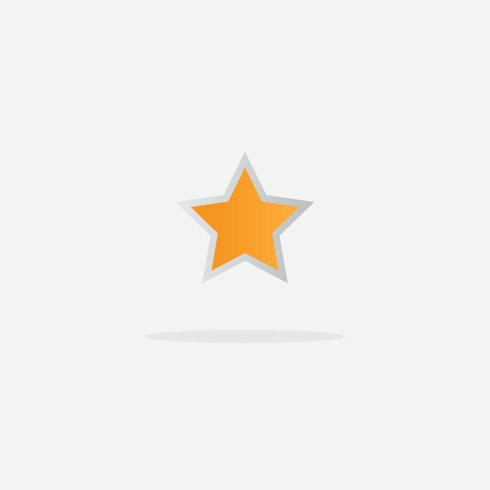 star vector icon. Star Button. Star Logo.