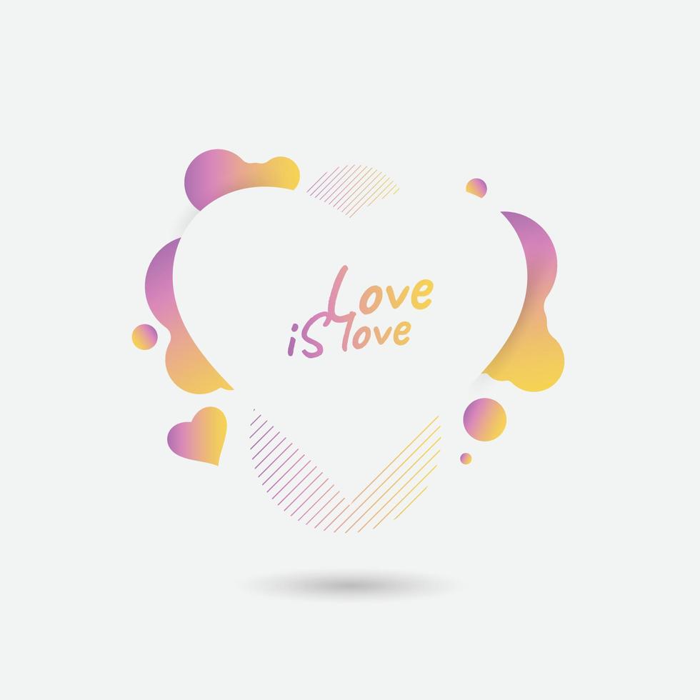 Hearts. Valentine's Day abstract background with hearts and liquid abstarct background vector