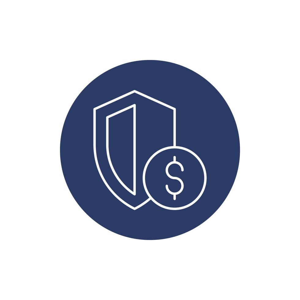 payment secure shield icon vector