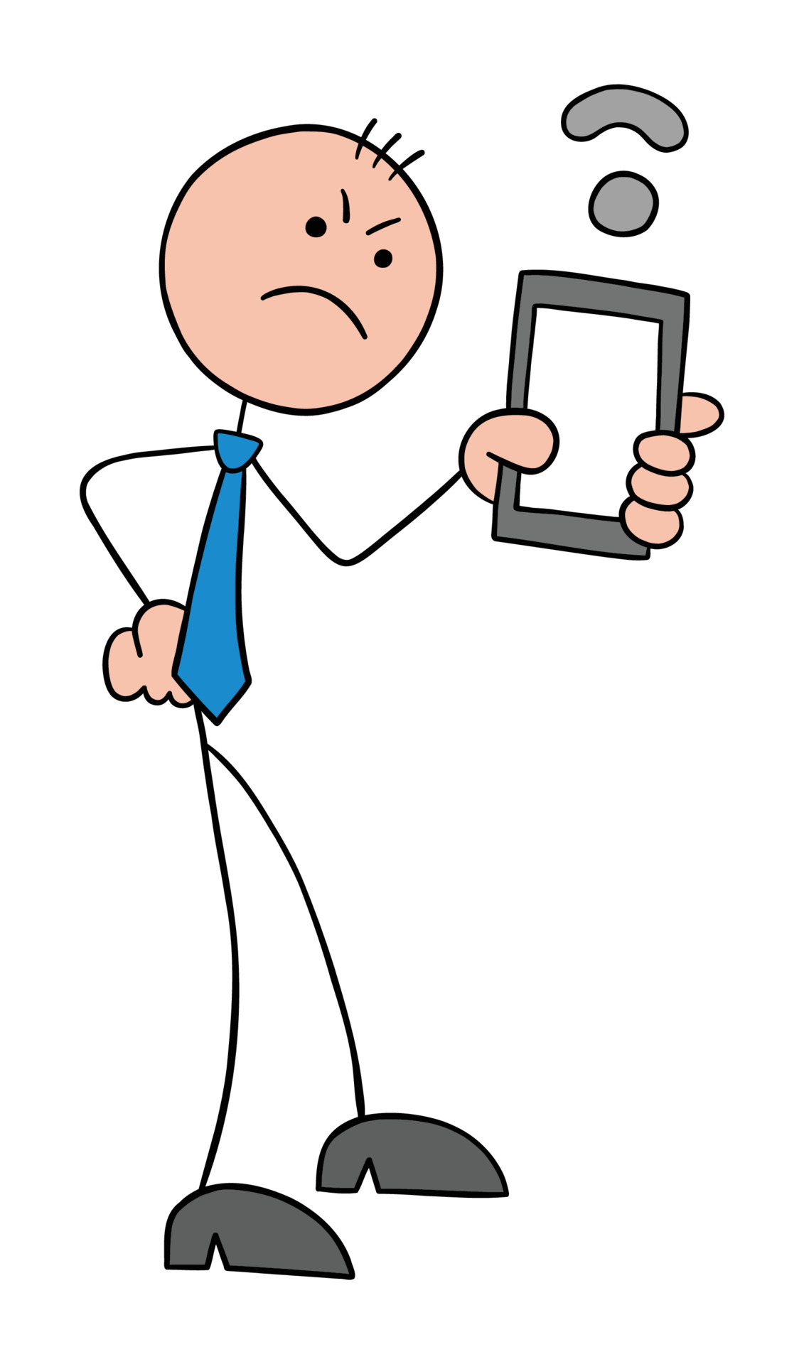 Stickman businessman is holding the phone and is frustrated by weak wifi signal, hand drawn outline cartoon vector illustration 5468989 Vector Art at Vecteezy Stickman businessman is holding the phone and is frustrated by weak wifi signal, hand drawn outline cartoon vector illustration 5468989 Vector Art at Vecteezy