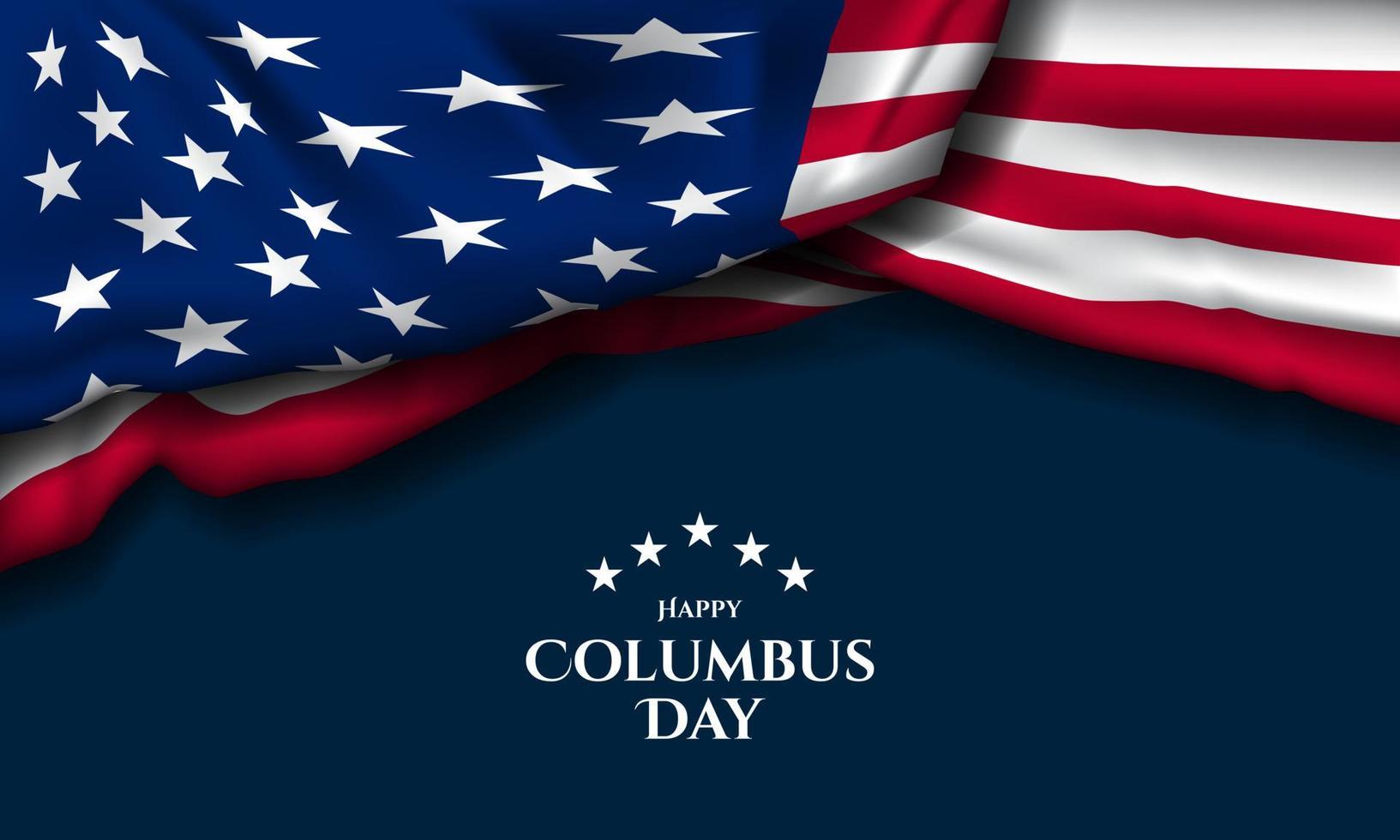 Columbus Day Background Design. Vector Illustration.